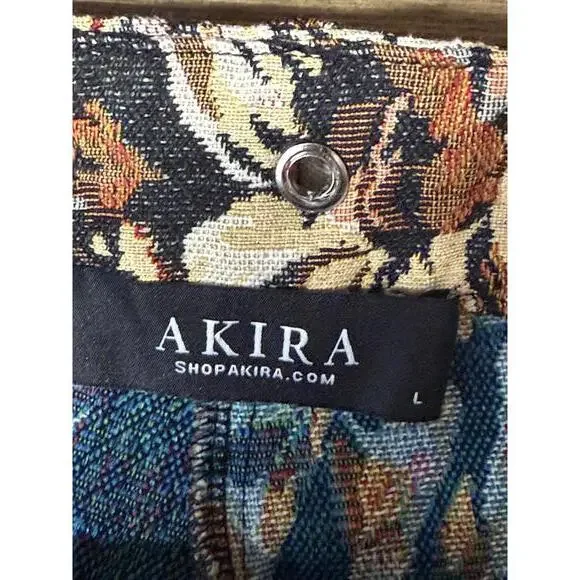 AKIRA - FANTASY CAPTURED BROCADE CARGO PANT - L - Picture 12 of 12